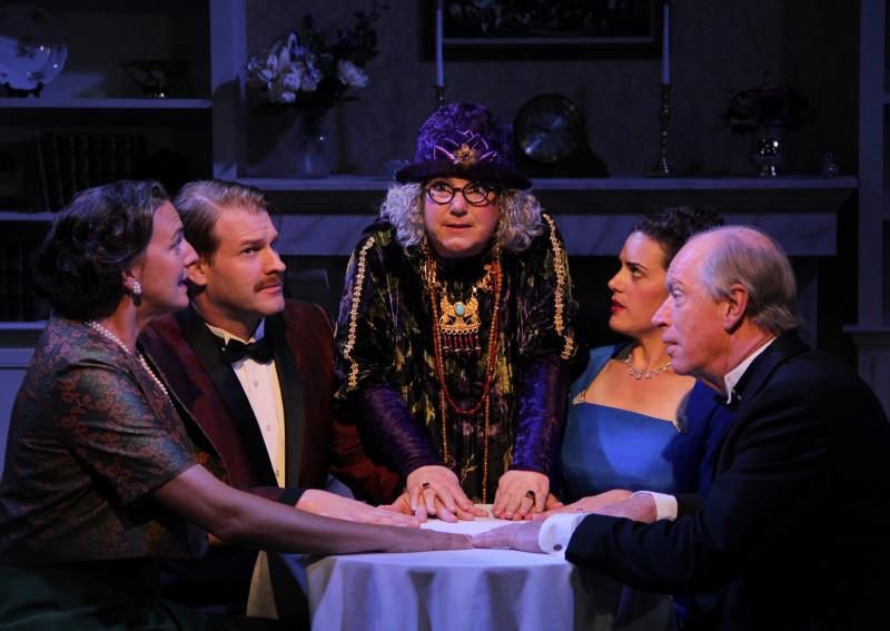 Review Elements Theatre Companys Blithe Spirit Is A Visual Feast Of Noël Cowards Comedic Core